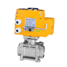 Thread Ball Valve--2 Way--3 Piece Electric Ball Valve